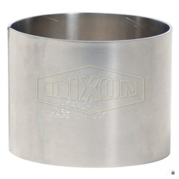 Dixon King Crimp Crimp Sleeve, 2 in Nominal, 2-7/8 L x 0.062 in Thick, 304 SS, Domestic CS200-5SS - main